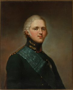 Porträtt av tsar Alexander I av Elisabeth Louise Vigee-Lebrun