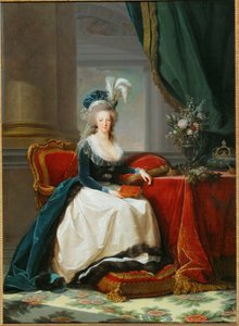 Drottning Marie-Antoinette av Elisabeth Louise Vigee-Lebrun