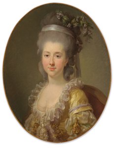 Porträtt av grevinnan Urszula Potocka, född Zamoyska av Elisabeth Louise Vigee Lebrun
