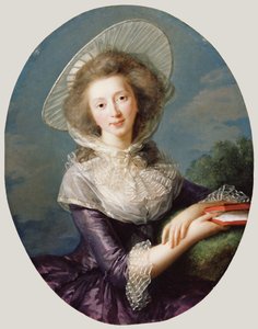 Viscountessan av Vaudreuil av Elisabeth Louise Vigee Lebrun