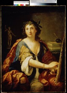 Allegori över målning, självporträtt, 1658