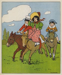 Lördag, Jolly Time (färg litho)