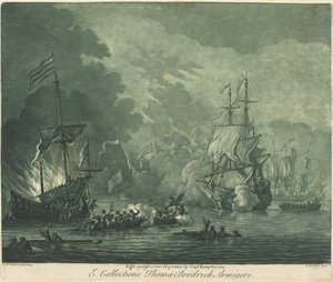 Kamp mot de sju Algerinerna, 1720-talet.