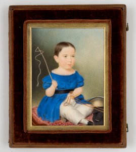 Stephen Salisbury III (1835-1905) 1838 (wc on ivory) av Eliza Goodridge