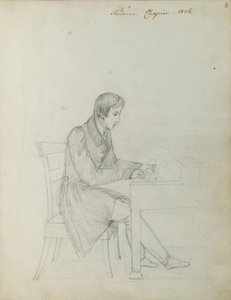 Fryderyk Chopin vid pianot av Eliza Radziwiłłówna