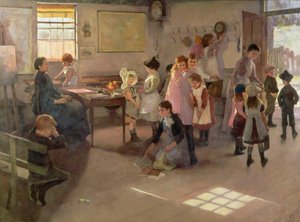 Skolan är slut, 1889