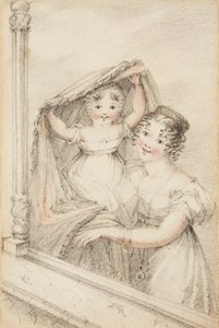 Drottning Victoria som barn av Elizabeth Keith née Lindsay Heathcote