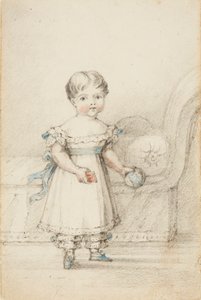 Drottning Victoria som barn av Elizabeth Keith née Lindsay Heathcote