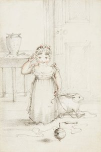 Drottning Victoria som barn av Elizabeth Keith née Lindsay Heathcote