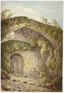 Interiör av Conway Castle av Elizabeth Murray