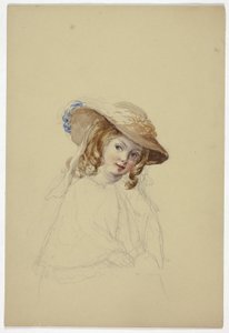 Porträtt av Florence Seymour av Elizabeth Murray