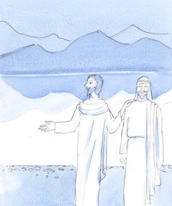 Om vi någonsin överväldigas av skam över våra tidigare liv, frestas att vara förtvivlade trots att vi är älskade och förlåtna, kan vi vara säkra på att Kristus vill att vi ska minnas hans apostlar, 2004 (w/c on pap av Elizabeth Wang