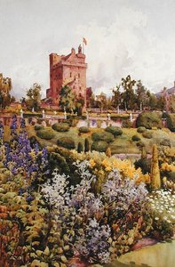 Trädgårdarna i Drummond Castle av Ella Du Cane
