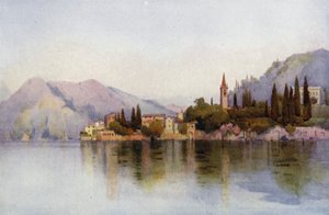 Varenna, Comosjön (färg litho)