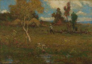 Tillbaka från gården, ca. 1915-1920.