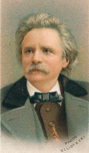 Edvard Hagerup Grieg 1843-1907, norsk kompositör och pianist, 1911