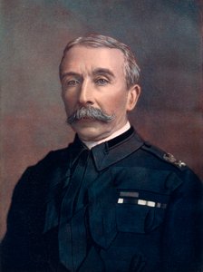 General Edward Chapman, befäl över Skottlands trupper, 1902. av Elliott and Fry