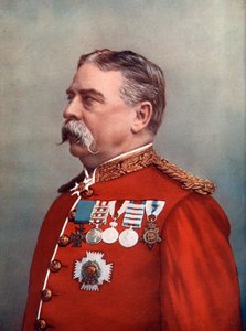 General Sir Hugh Gough, Keeper of the Jewels, Tower of London, 1902. av Elliott and Fry