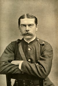 Lord Kitchener av Khartoum, c1885, 1901. av Elliott and Fry