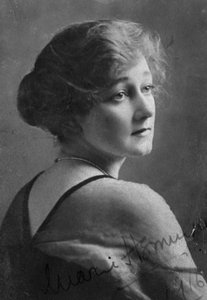 Marie Hemingway 1883-1939, engelsk skådespelerska, 1916.