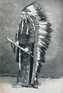 Nordamerikansk indian, 1912 av Elliott and Fry