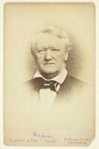 Porträtt av Wagner av Elliott and Fry