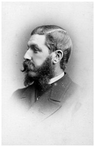 Porträtt av en man, c1880-1909.