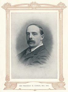 Sir Frederic H. Cowen, Mus. Dok., 1910. av Elliott and Fry