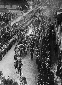 Drottning Victorias bortgång, 1901 1937 av Elliott and Fry