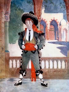 Edmund Payne i The Toreador, c1902. av Ellis and Walery