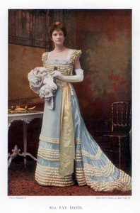 Fay Davis, amerikansk scenskådespelerska, 1901.