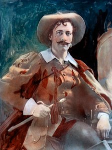 Lewis Waller i De tre musketörerna, c1902. av Ellis and Walery