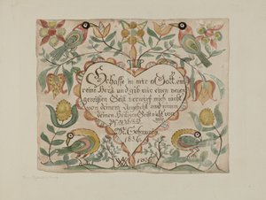 Upplyst psalm, ca. 1939.