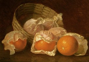En korg med apelsiner, 1895