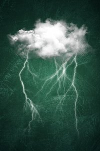 Grön blixtstorm av Ema Paraschiv