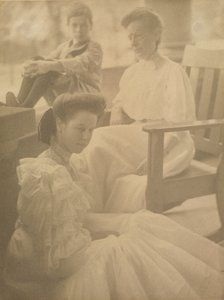 Gruppporträtt, ca. 1900. av Ema Spencer