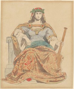 Kvinnlig gudom av Emanuel Gottlieb Leutze