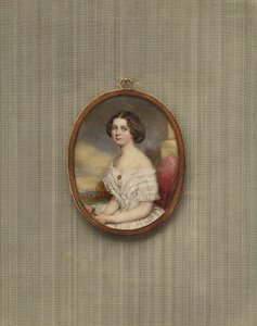 Portrait of a young Viennese woman  av Emanuel Thomas Peter