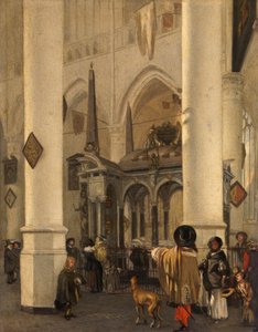 Die Nieuwe Kerk in Delft mit dem Grab von Wilhelm dem Schweiger