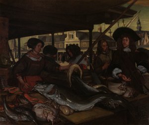 Nieuwe Vismarkt (ny fiskmarknad) i Amsterdam