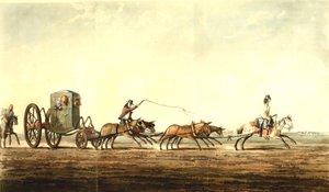 Postvagn, Buenos Aires-provinsen, ca 1818