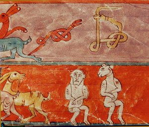 Djur inuti arken av Emeterio the Monk and Nun