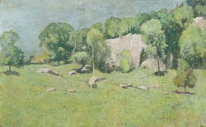 Godwins Ridge, Greenwich, Connecticut, 1912 av Emil Carlsen