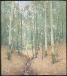 Trä inredning av Emil Carlsen