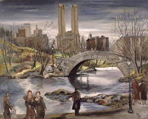 Vår i Central Park, 1936