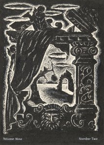 Untitled (Design för tidningsomslag: Ornamental motiv)