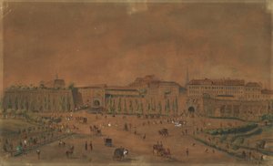Gamla och nya Kärntnertor i Wien
