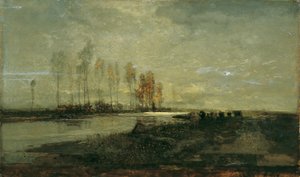 På Thaya nära Lundenburg II av Emil Jakob Schindler