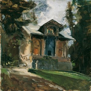 Målaren Heinrich von Angelis ateljé i Reichenau
