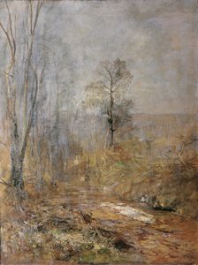 Marshumör - tidig vår i Wienerskogen av Emil Jakob Schindler